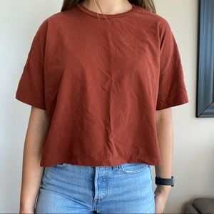 Rusty Red Oversized tee